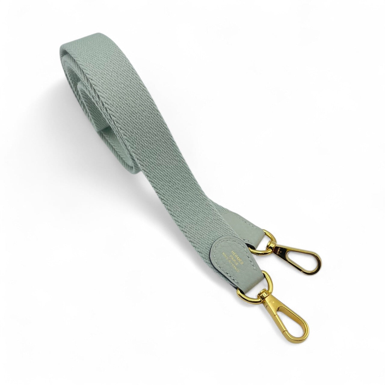 Pre-Owned Hermes Mini Evelyn Amazone TPM Grineve Taurillon Clemence Gold Hardware B Stamped