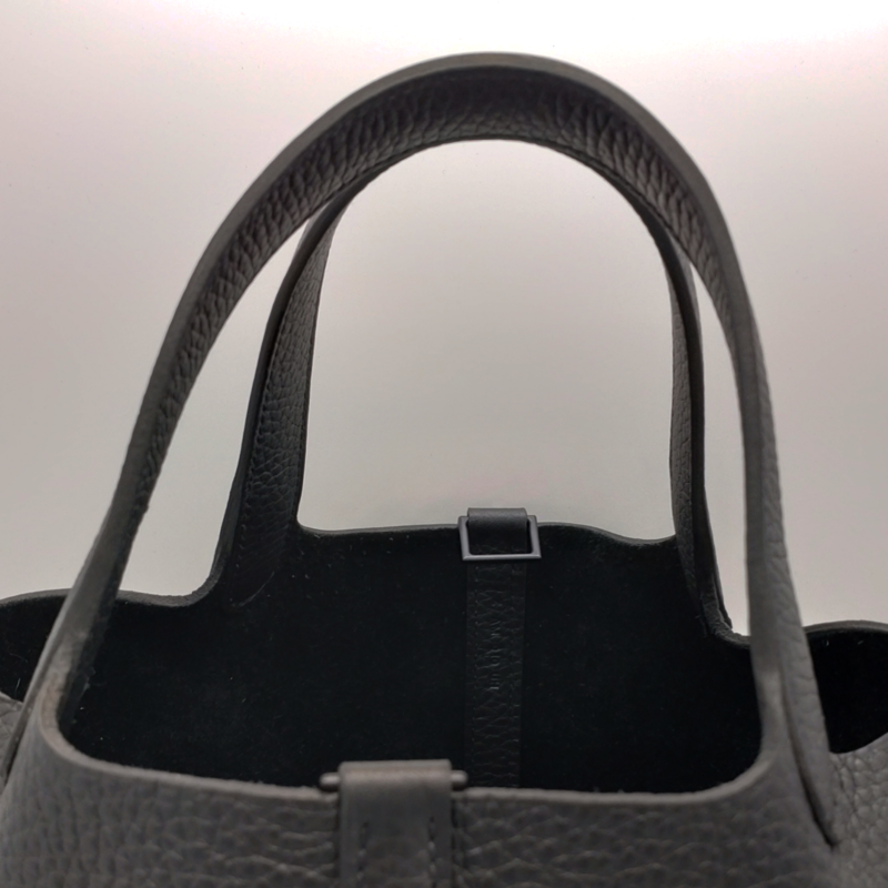 Pre-Owned Hermes Picotin Rock PM Monochrome Torillon Clemence