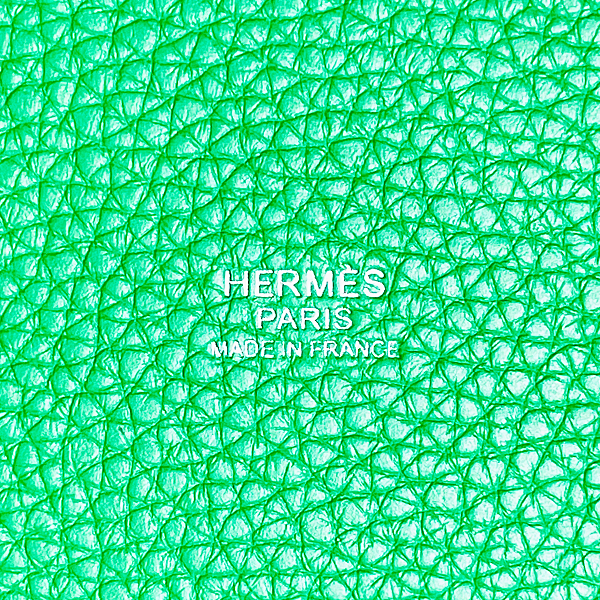 Pre-Owned Hermes Picotin Rock Monochrome MM Torillon Clemence Bamboo