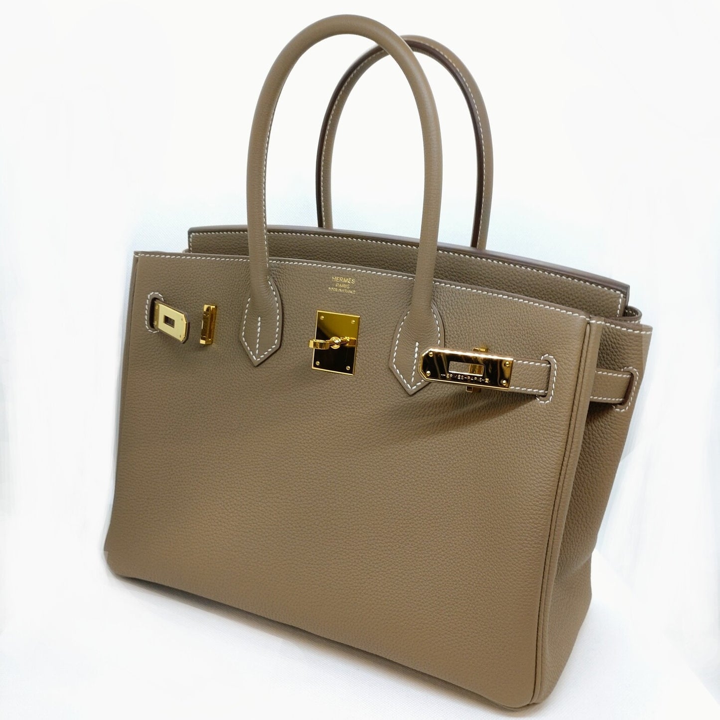 Hermes Birkin 30 Etoup Togo Gold Fittings