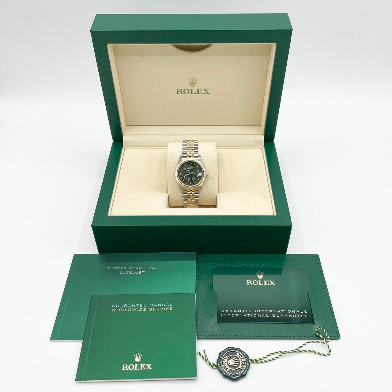 プレオウンド ロレックス デイトジャスト 278273 ダイヤ入りフローラルモチーフ ジュビリーブレス 31mm