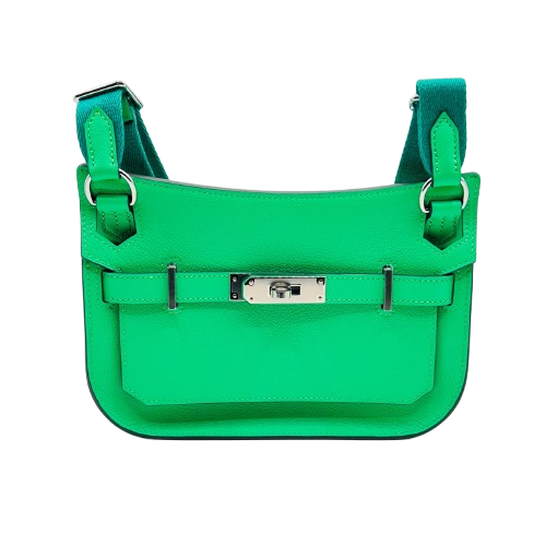 プレオウンド 【現金特価】エルメス ジプシエールミニ エバーカラー ヴェール・コミック シルバー金具 B刻印