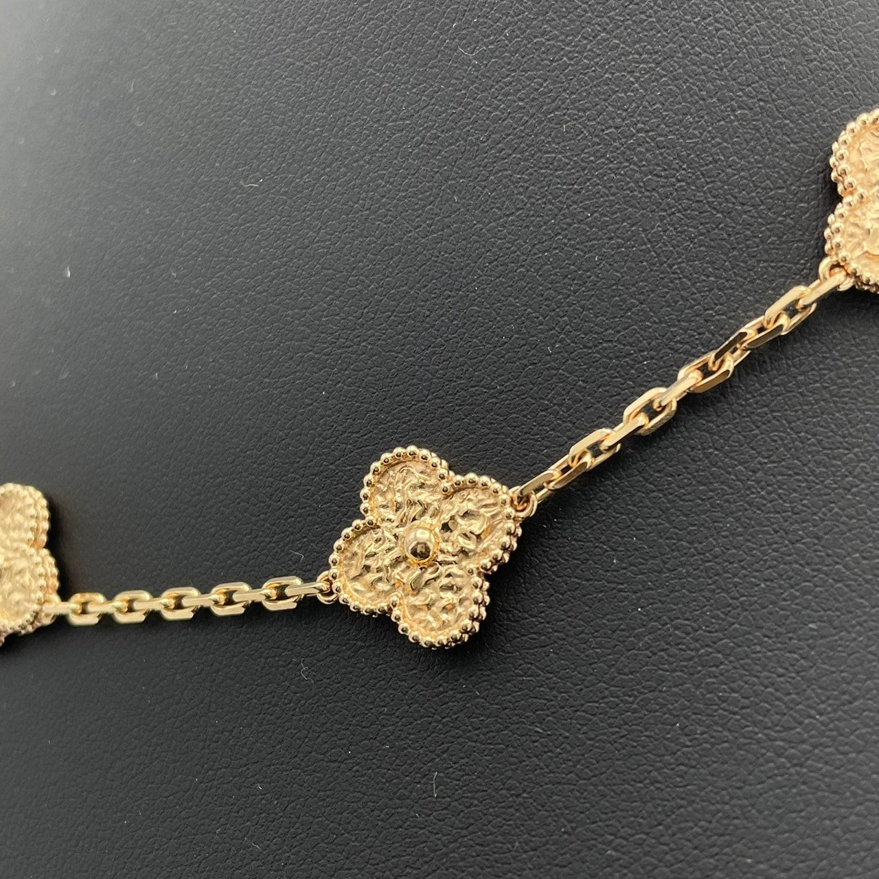 プレオウンド ヴァンクリーフ&アーペル アルハンブラ ローズゴールド ネックレス