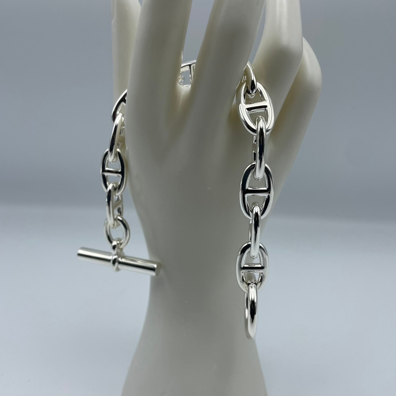 Hermes Chaine d 'Ankle Silver 925