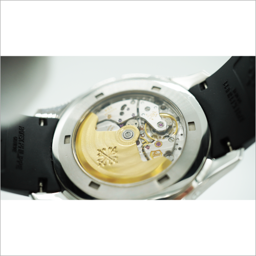 Pre-Owned Patek Philippe Aquanaut 5164A-001 Black Embossed