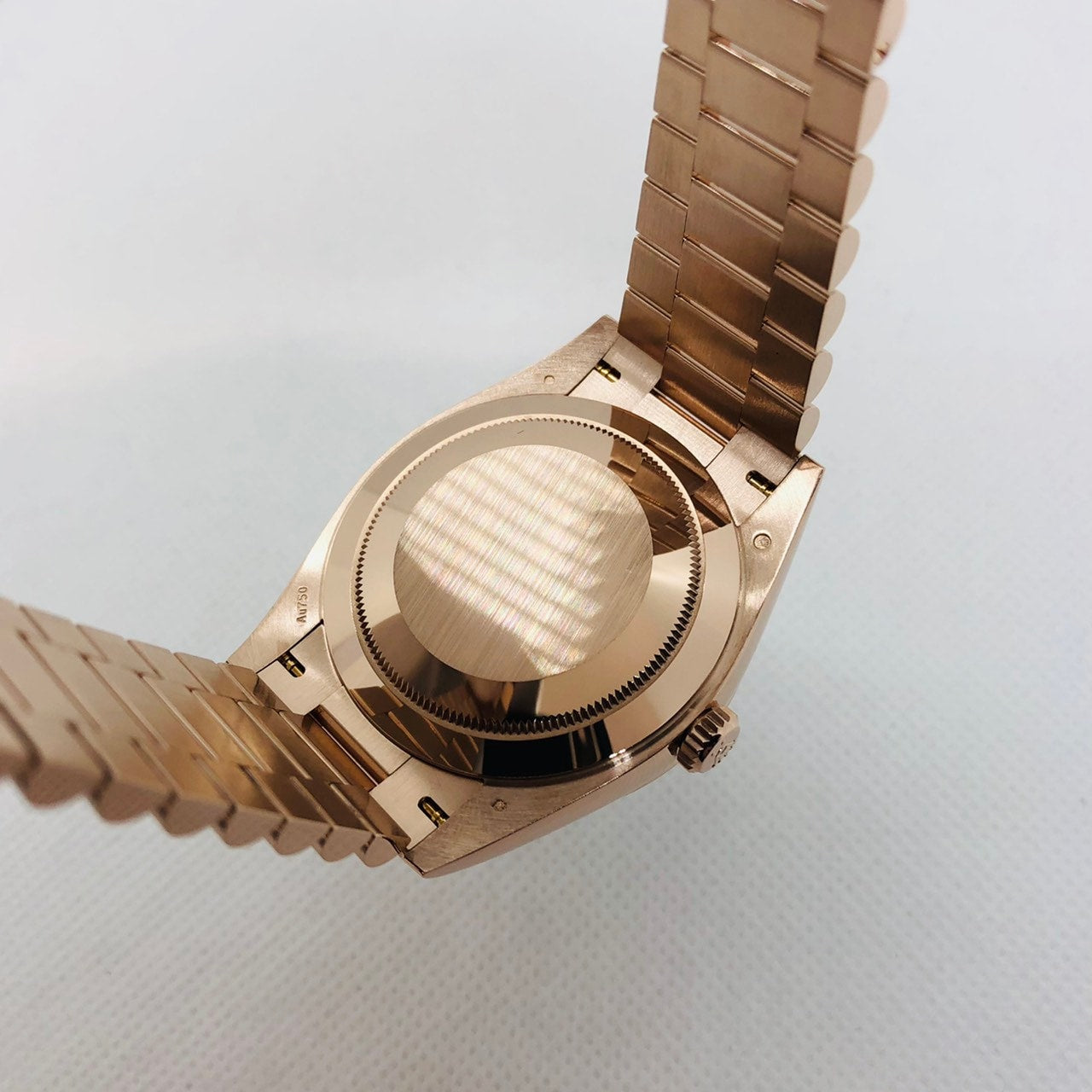 Pre-Owned Rolex Day Date 228235 Eisen Kiesel 10P Diamond