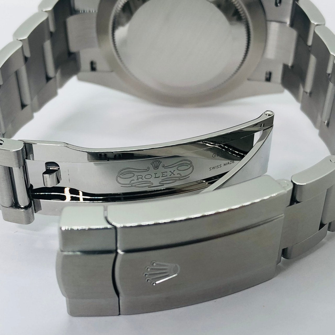 プレオウンド ロレックス オイスターパーペチュアル 124300 オイスターブレスレット グリーン 41mm