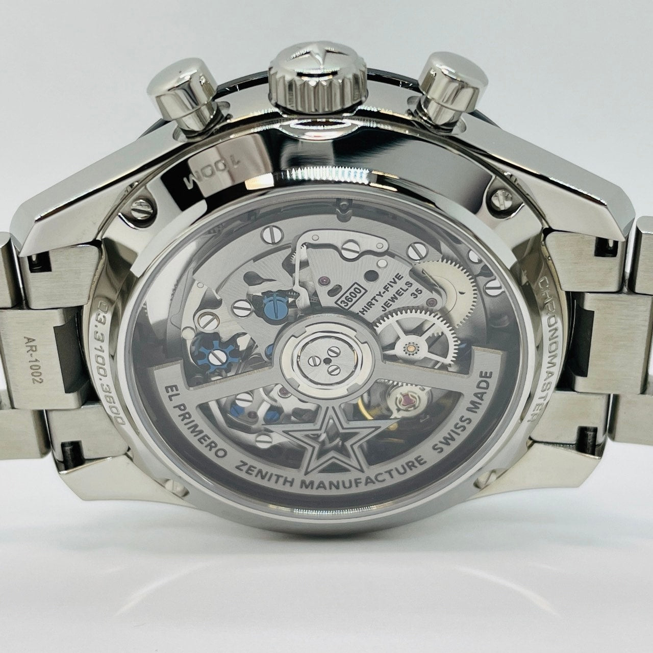 プレオウンド ゼニス ZENITH クロノマスタースポーツ 03.3100.3600/69.M3100 ホワイト 41mm