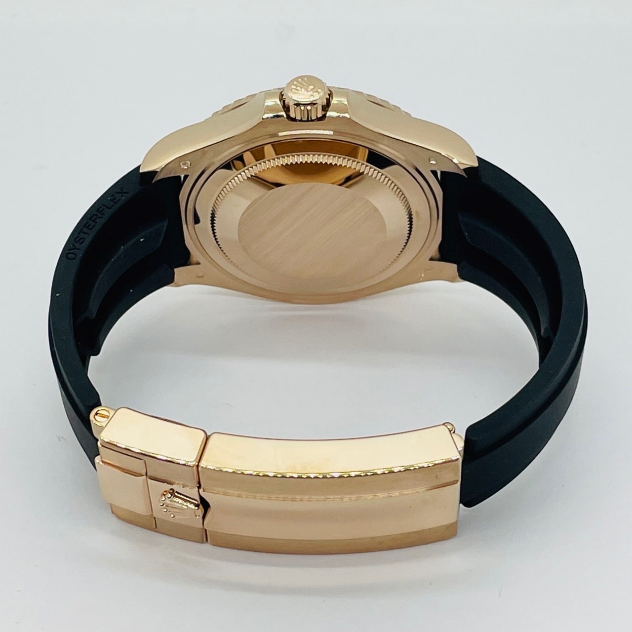 사전 소유의 롤렉스 yachtmaster 37 268655 블랙