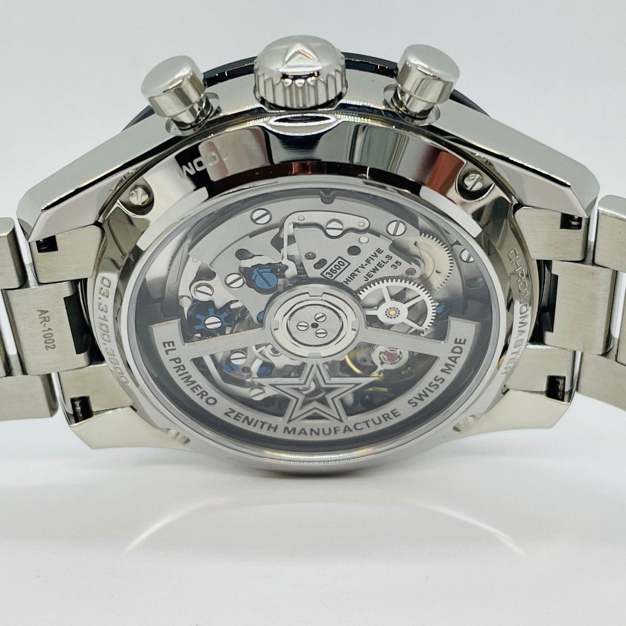プレオウンド ゼニス ZENITH クロノマスタースポーツ 03.3100.3600/69.M3100 ホワイト 41mm