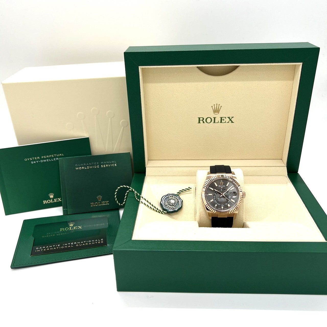 Pre-Owned Rolex Skydweller 326235 Slate