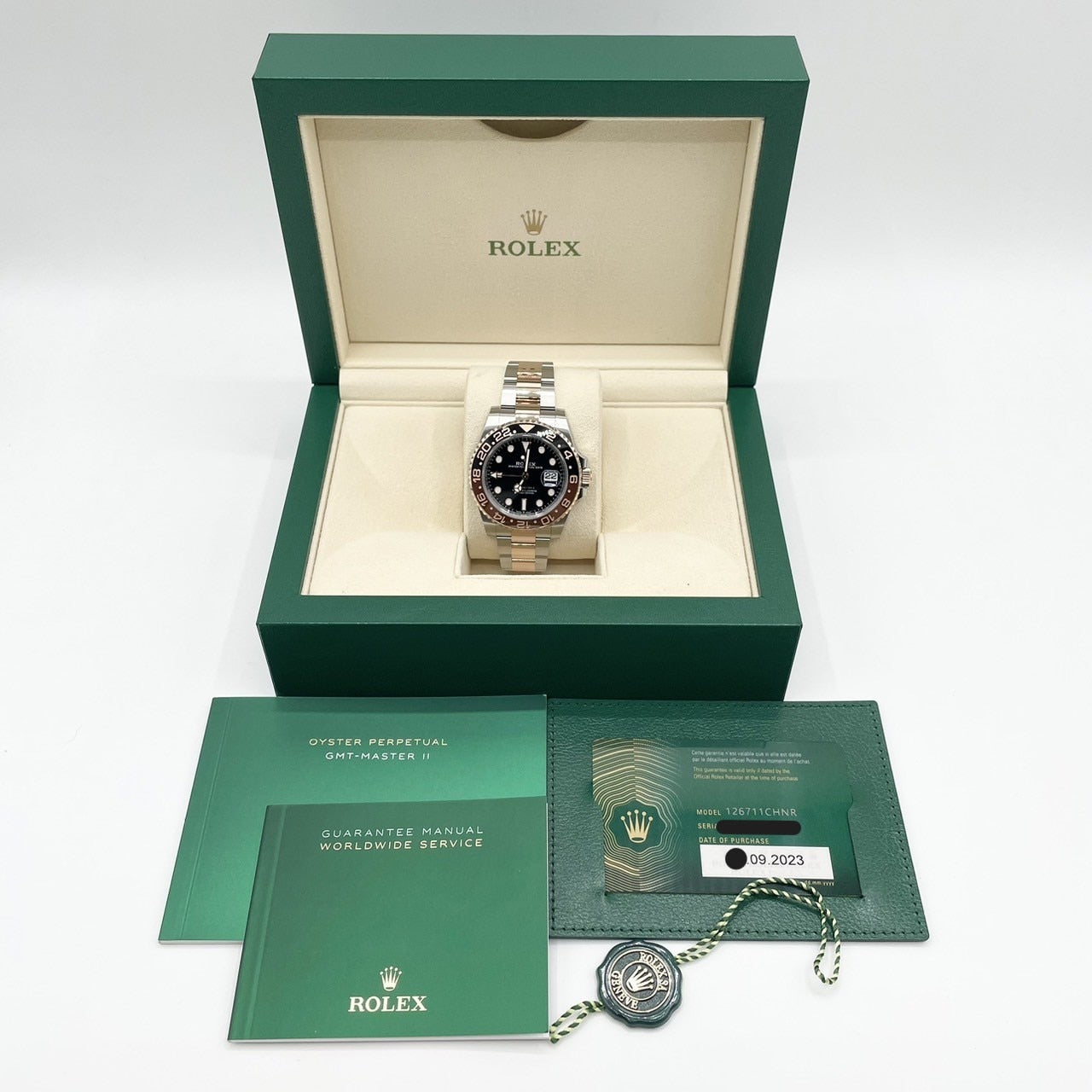 롤렉스 GMT 마스터 II 126711CHNR Black 40mm