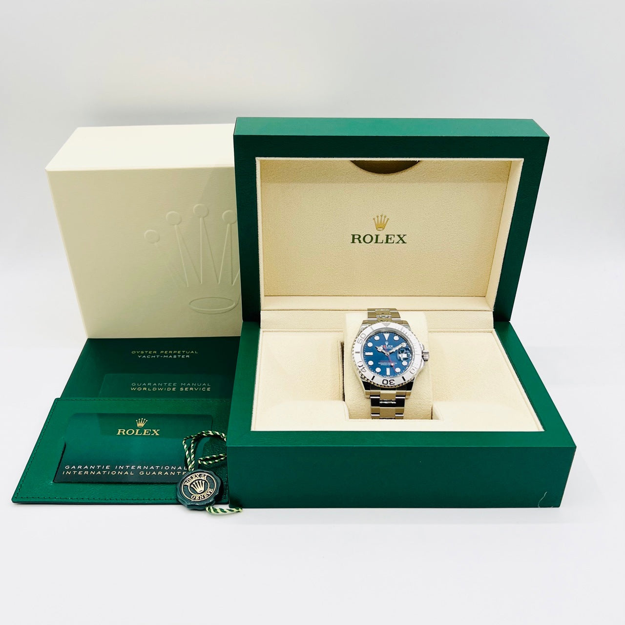 劳力士 Yacht-Master 126622 蚝式手链 亮蓝色 40 毫米