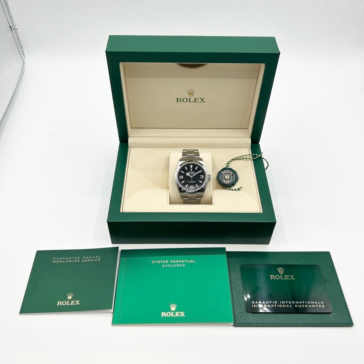 롤렉스 탐색기 224270 블랙 40mm