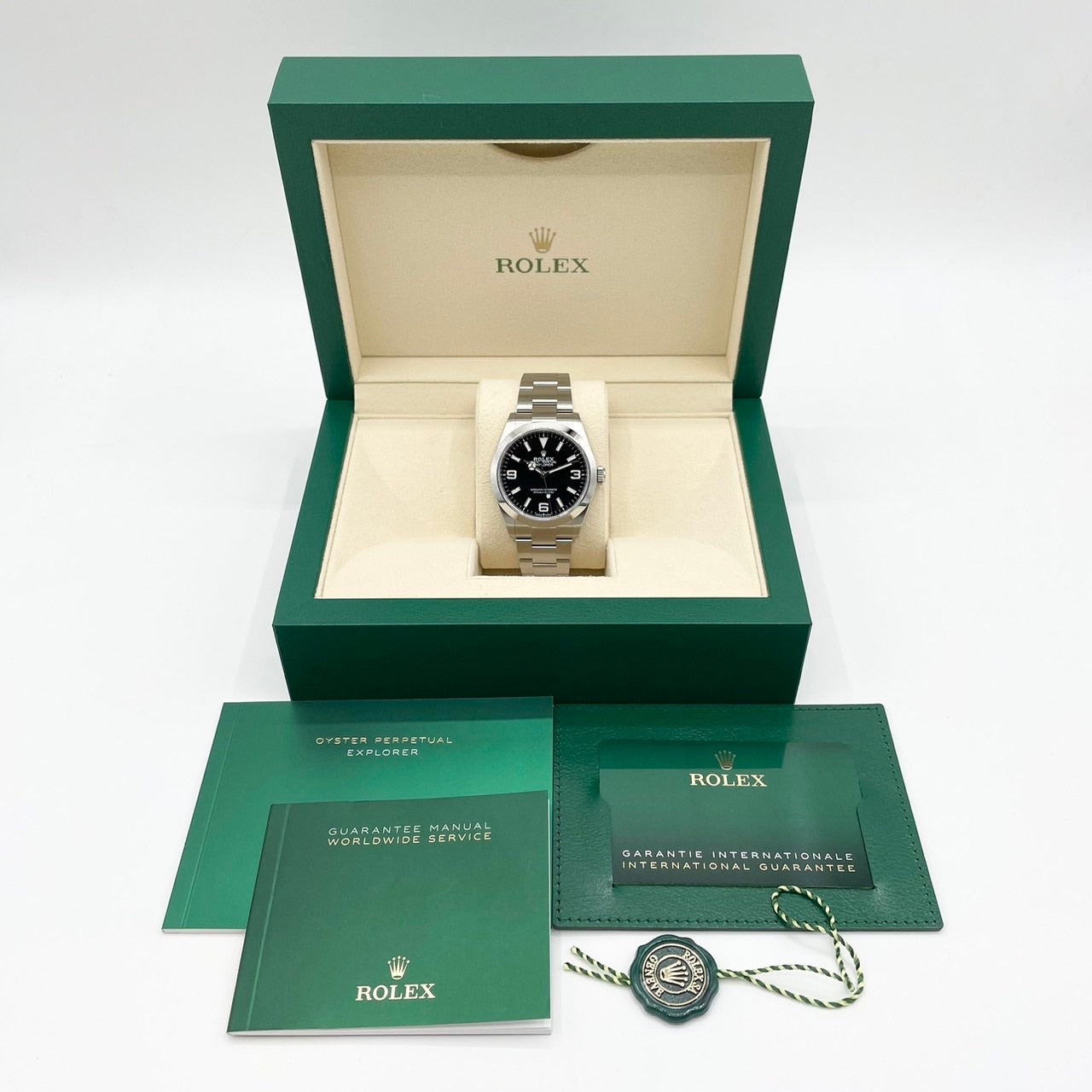 롤렉스 탐색기 224270 블랙 40mm