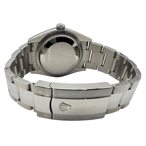 プレオウンド ロレックス デイトジャスト 126200 オリーブグリーン パームモチーフ 36mm オイスターブレス