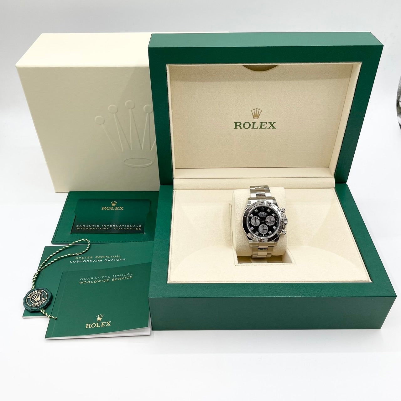 【2023 年新款】劳力士 Daytona 126509 亮黑钢镶钻 40mm