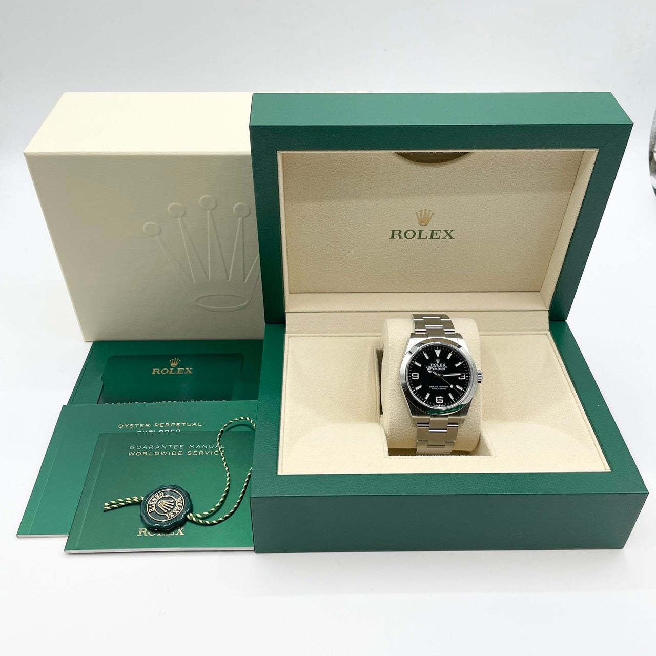 롤렉스 탐색기 224270 블랙 40mm
