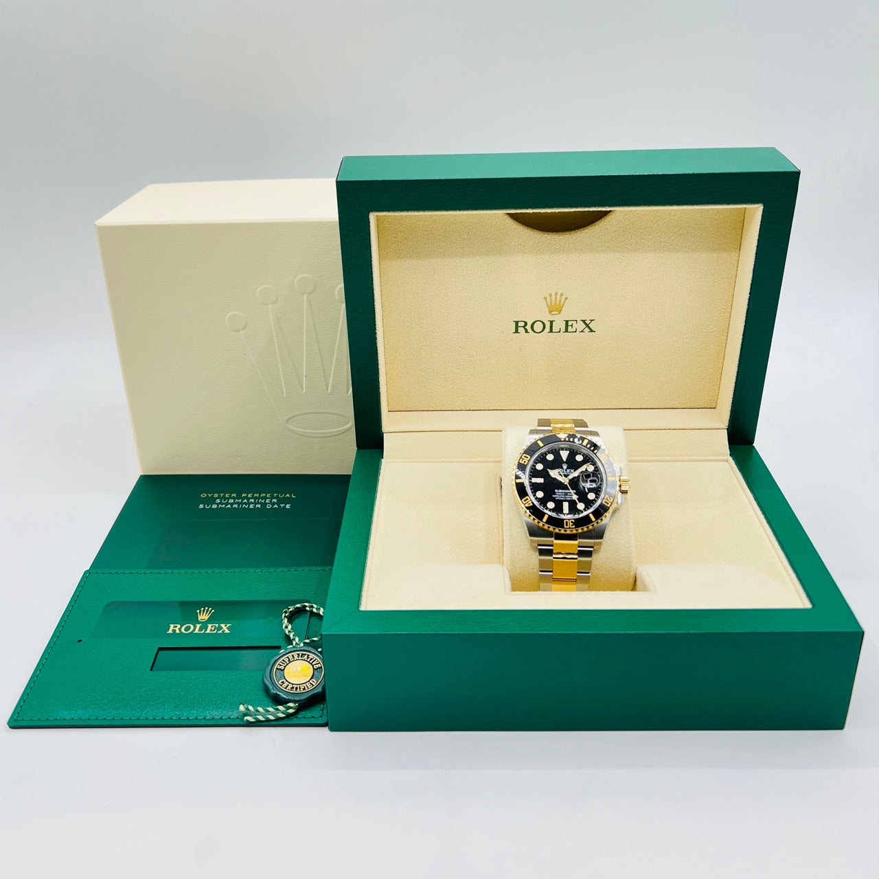 プレオウンド ロレックス サブマリーナデイト 126613LN オイスターブレスレット ブラック 41mm