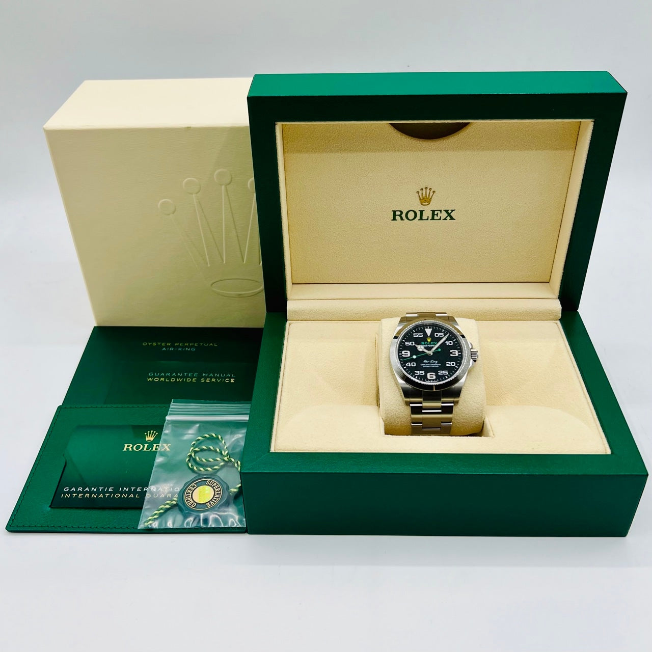 プレオウンド ロレックス エアキング 126900 ブラック 40mm