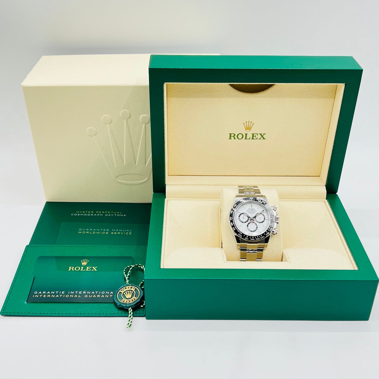 プレオウンド 【2023年新作】ロレックス デイトナ 126500LN ホワイト 40mm ステンレススチール オイスターブレス