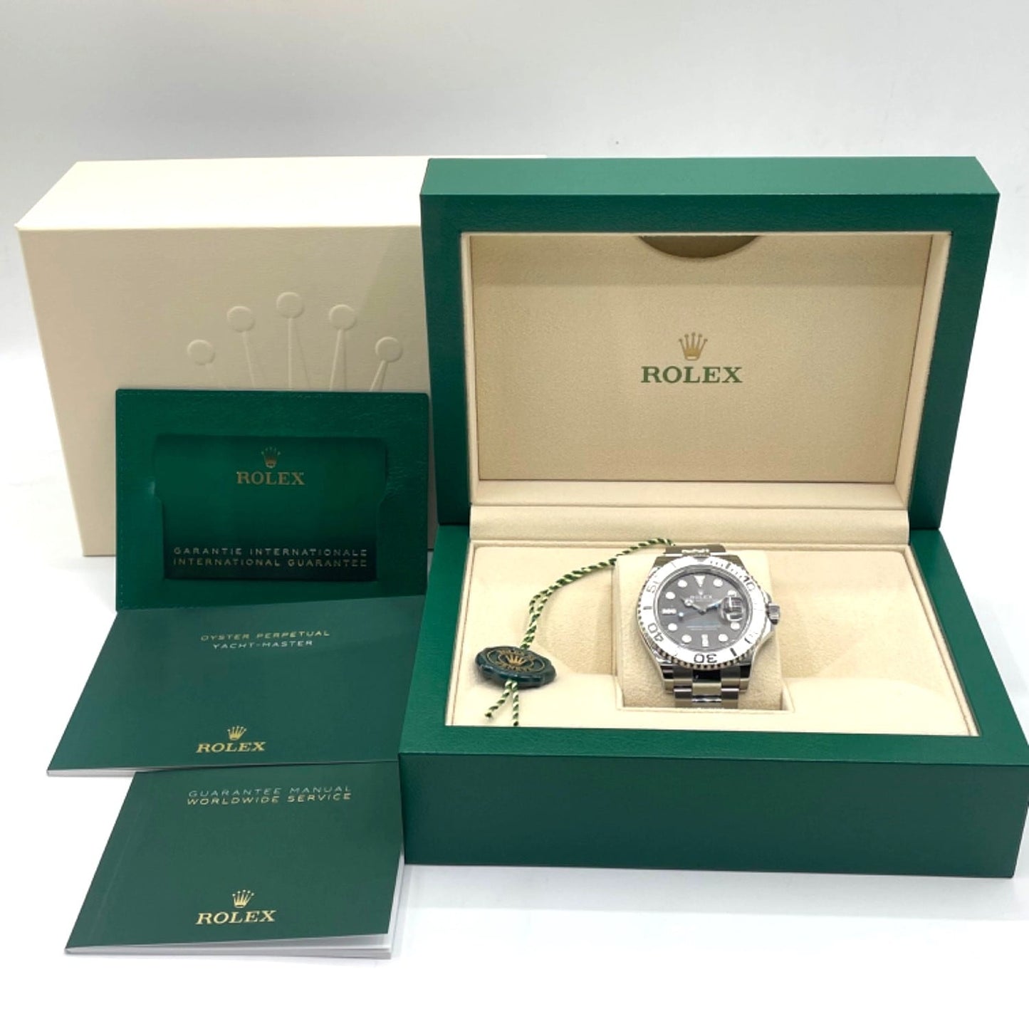 プレオウンド ロレックス ヨットマスター 126622 オイスターブレスレット ダークロジウム 40mm