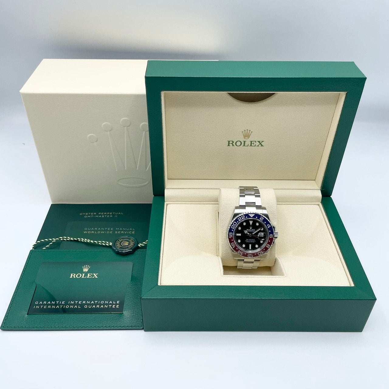 Rolex GMT Master II 126710BLRO Oyster Bracelet Black Pepsi