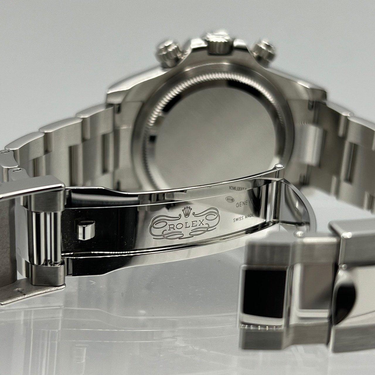 劳力士 Daytona 126500LN 白色 40 毫米不锈钢牡蛎手链