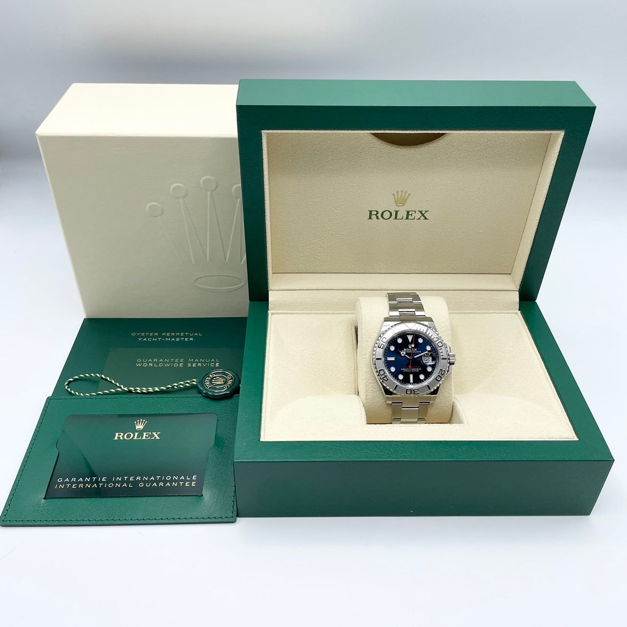 劳力士 Yacht-Master 126622 蚝式手链 亮蓝色 40 毫米
