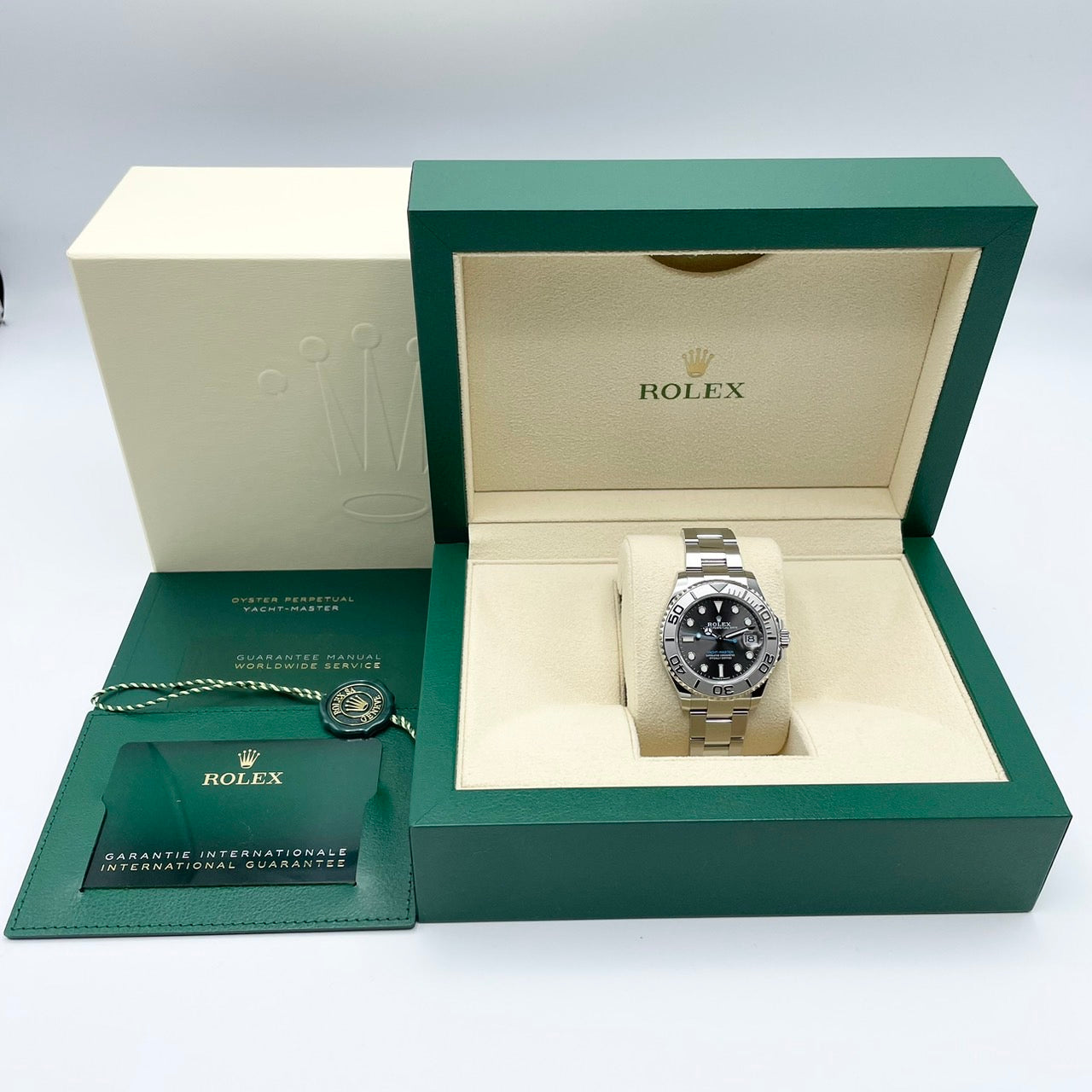 Rolex Yachtmaster 268622 Oyster Bracelet Dark Rodium 37mm