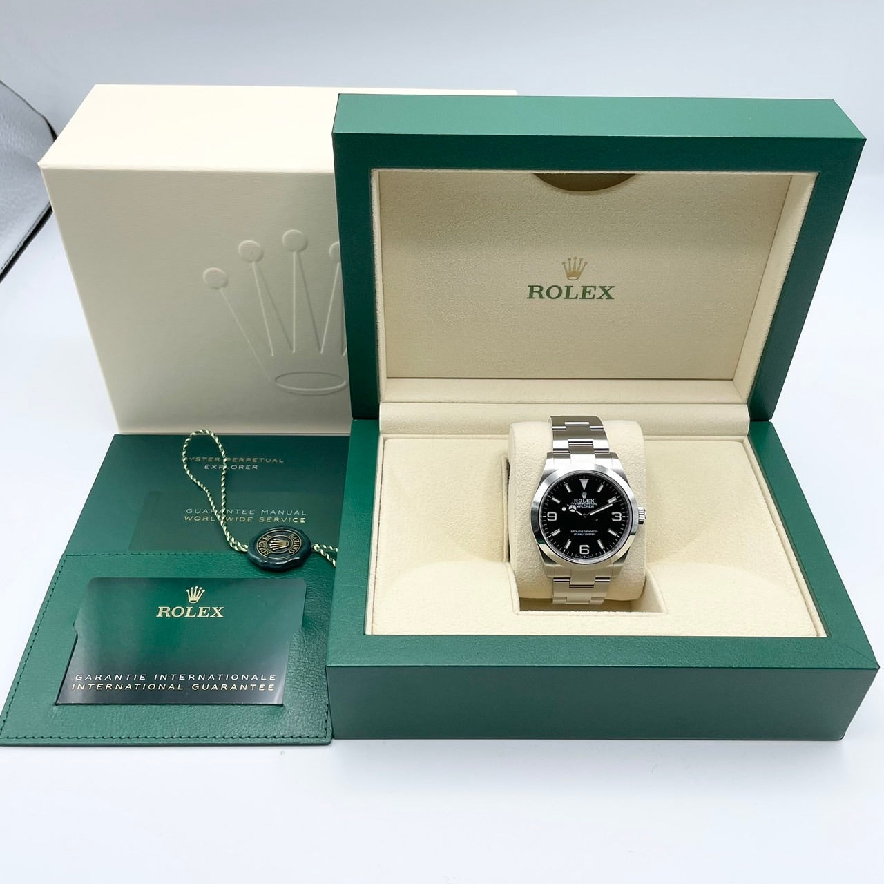 プレオウンド ロレックス エクスプローラー 224270 ブラック ステンレススチール 40mm