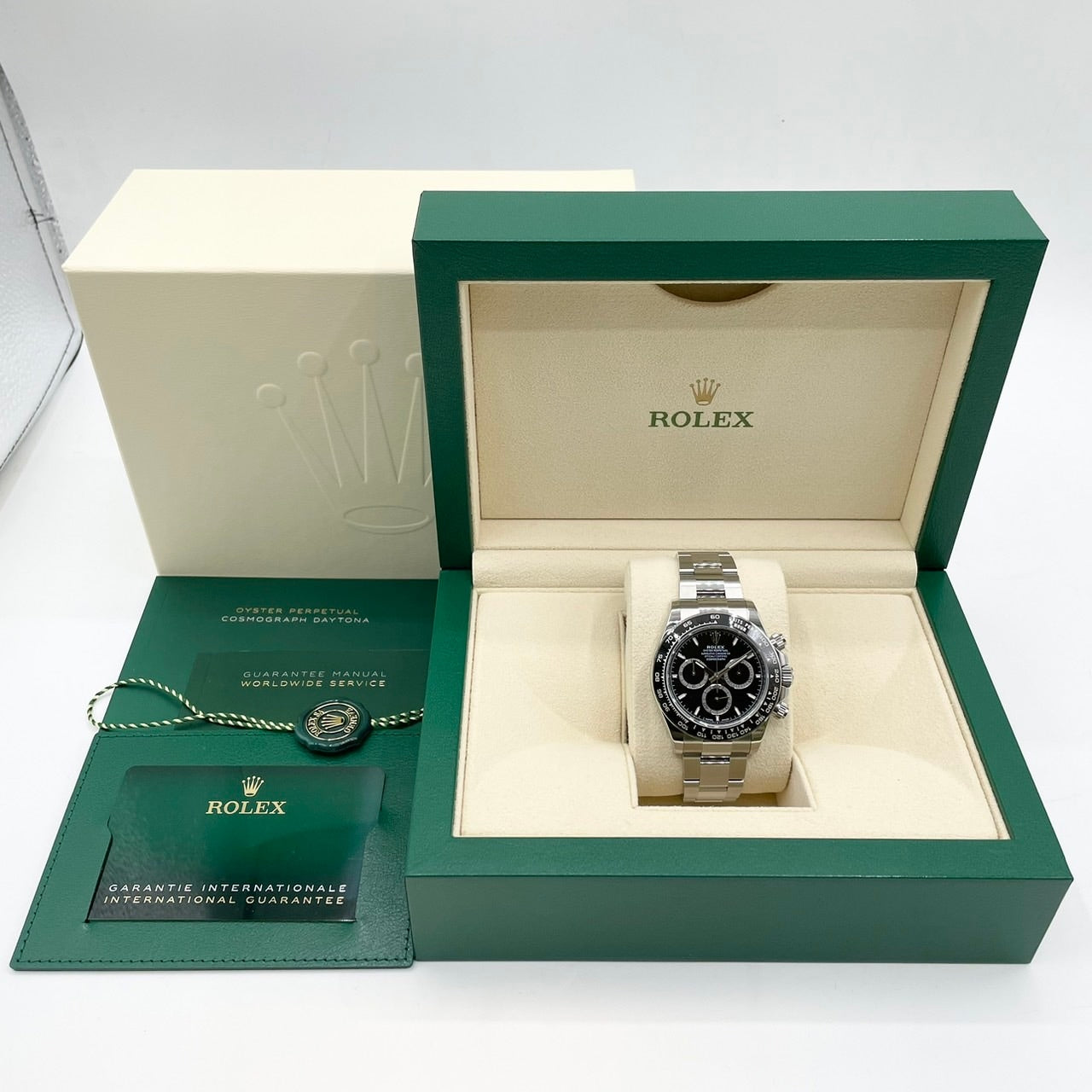 劳力士 Daytona 126500LN 蚝式手链 黑色 40 毫米