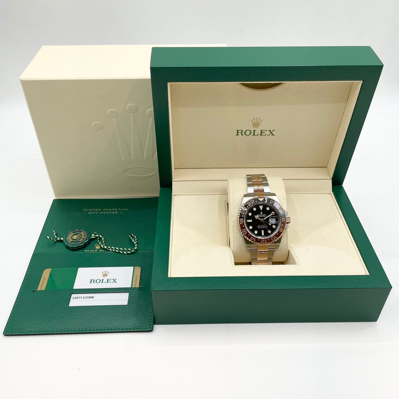 プレオウンド ロレックス GMTマスターII 126711CHNR ブラック 40mm