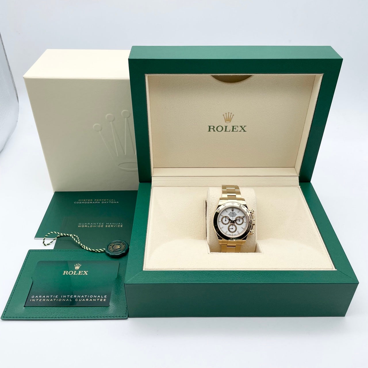 プレオウンド ロレックス デイトナ 126508 ホワイト 40mm 金無垢