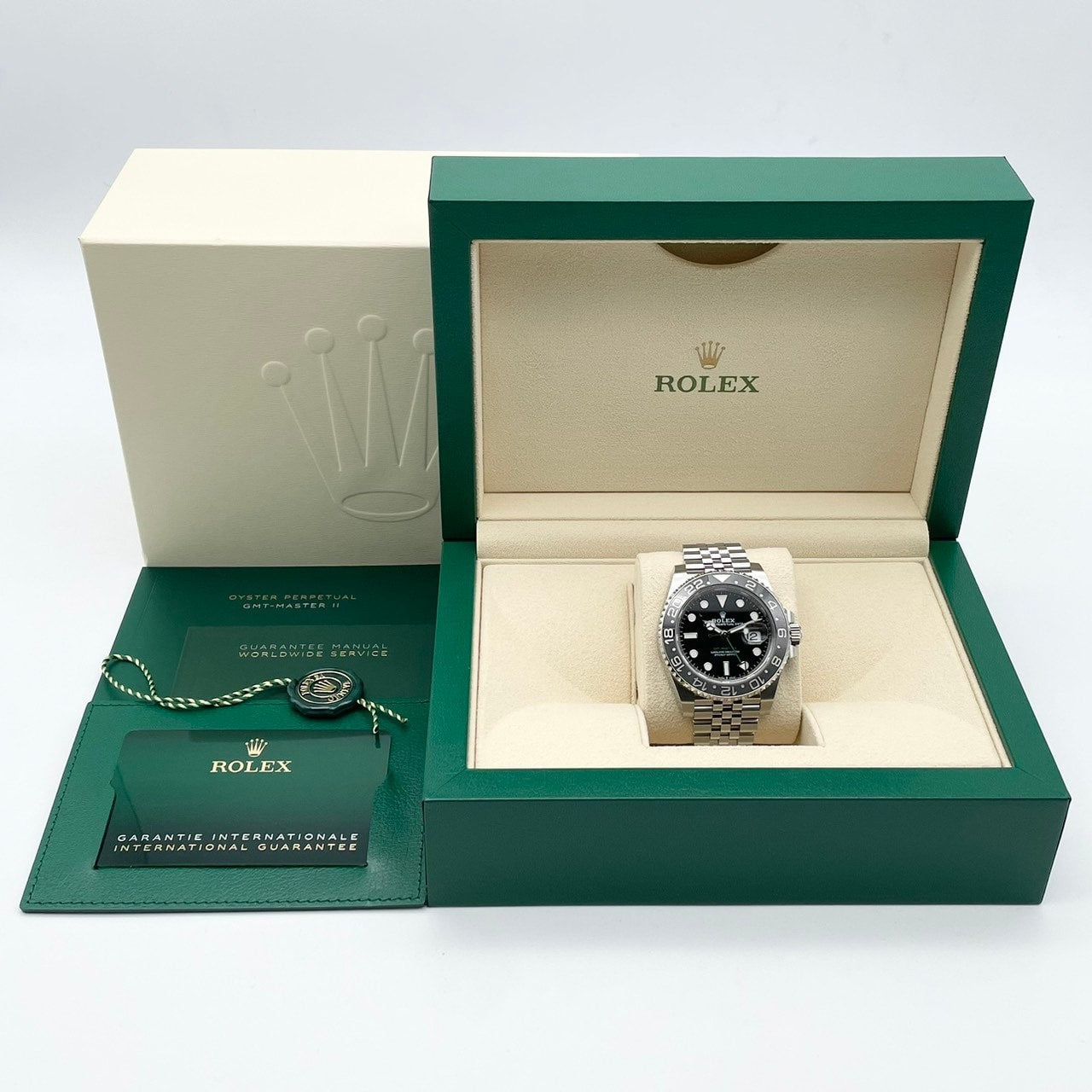 [2024 년의 새로운 릴리스! ! Rolex GMT Master II 126710Grnr Black 40mm