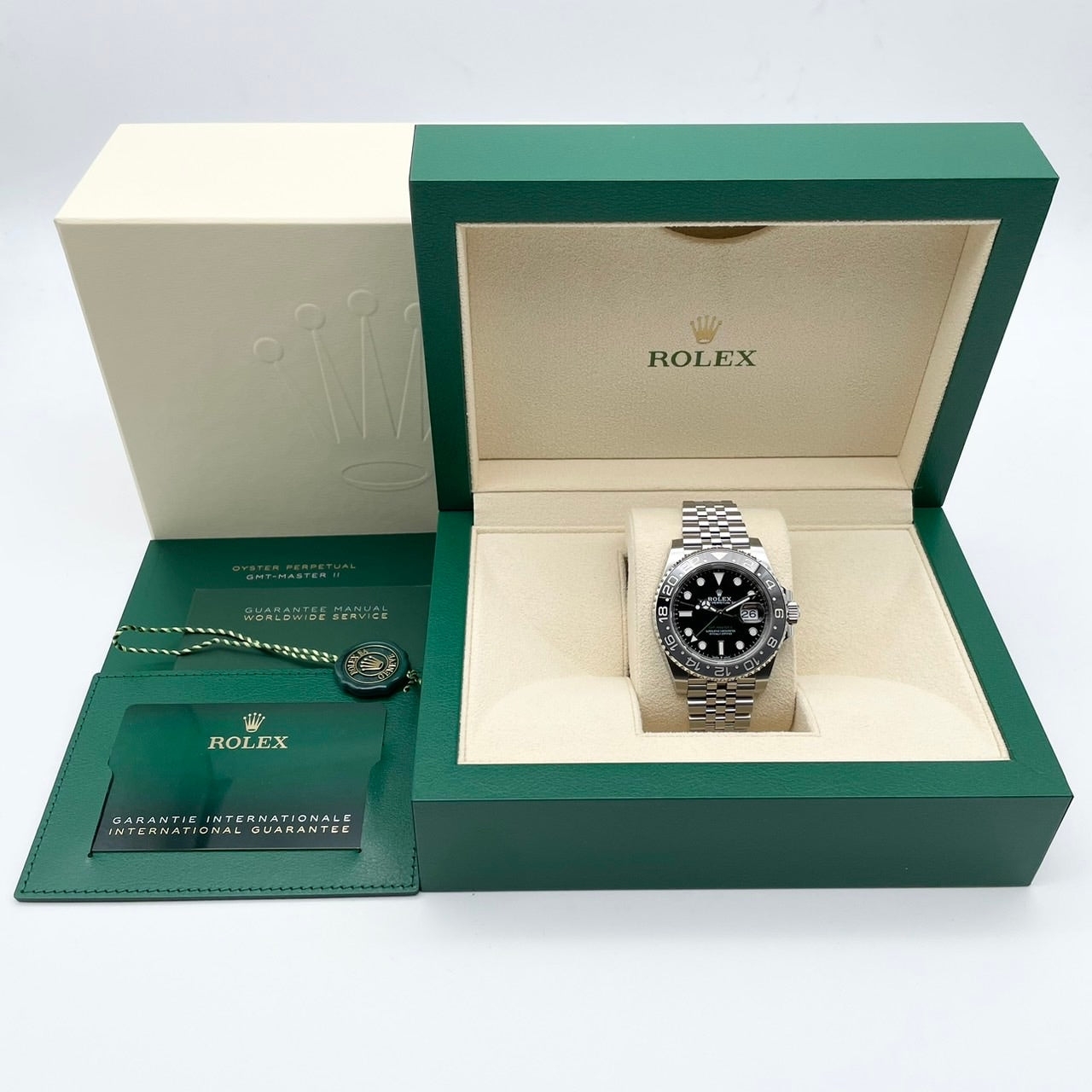 [2024 년의 새로운 릴리스! ! Rolex GMT Master II 126710Grnr Black 40mm