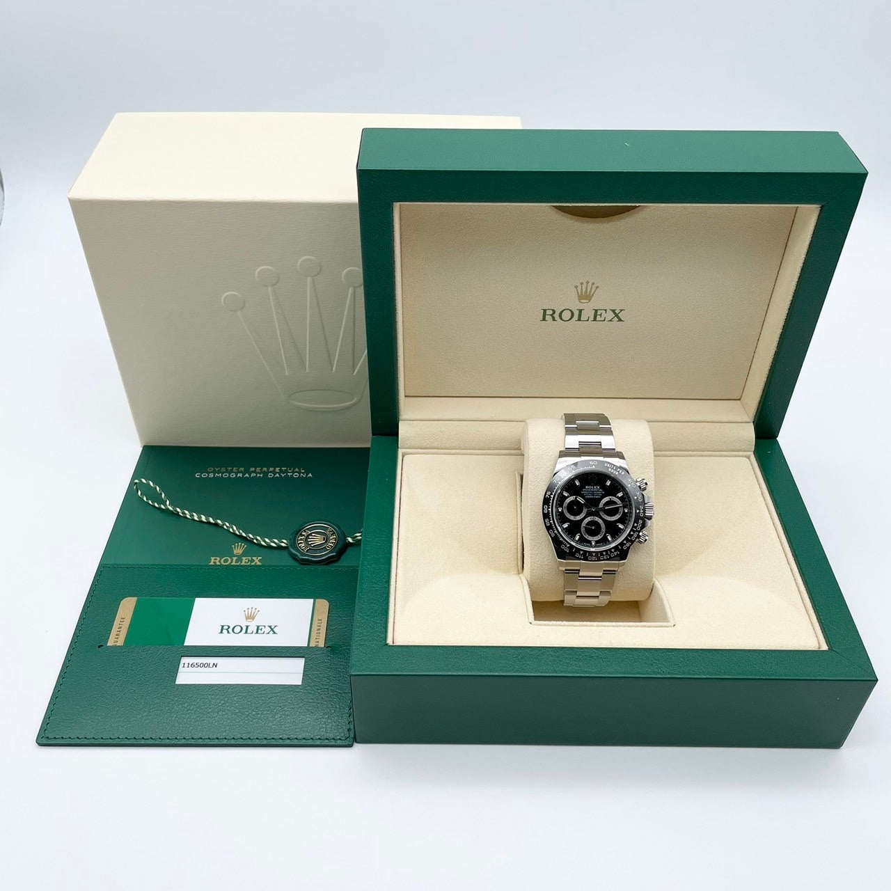 プレオウンド ロレックス デイトナ 116500LN オイスターブレスレット ブラック 40mm
