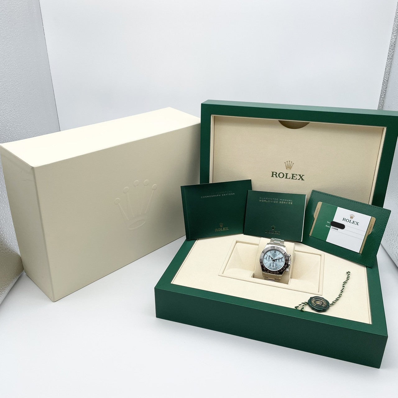プレオウンド 【正規保護シールあり!】ロレックス デイトナ 116506A アイスブルー 40mm