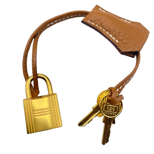 Hermes Kelly 25 金色 Togo 金色五金件 W 雕刻