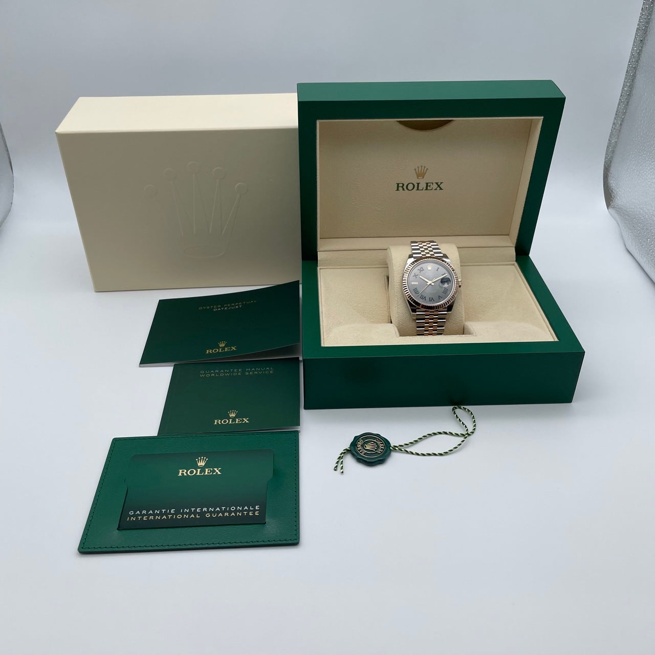 ロレックス デイトジャスト 126331 スレートローマ ジュビリーブレス 41mm
