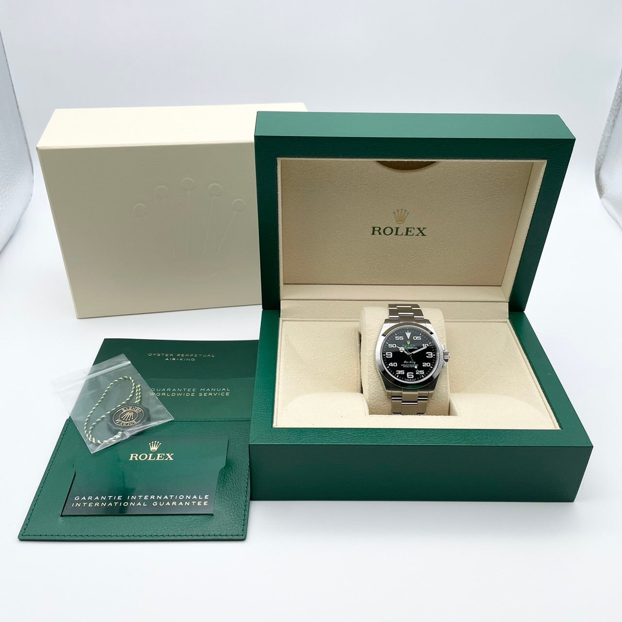 プレオウンド ロレックス エアキング 126900 ブラック 40mm