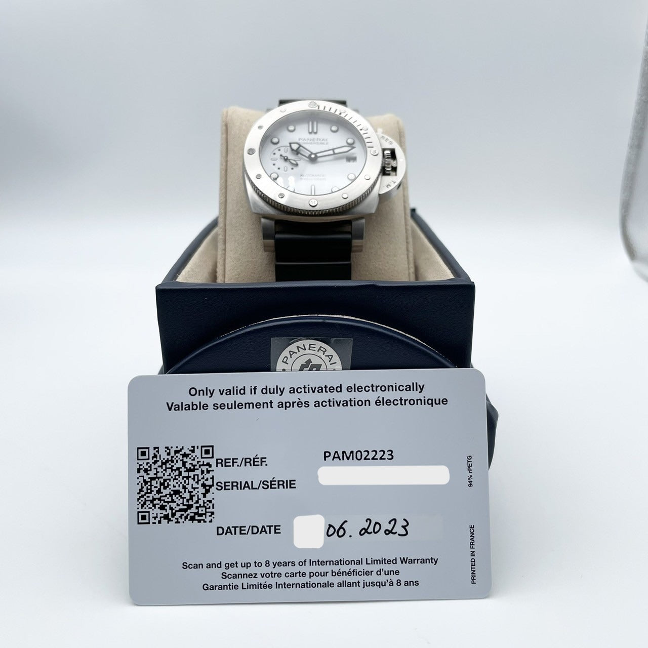 プレオウンド パネライ サブマーシブル PAM02223 ホワイト 42mm