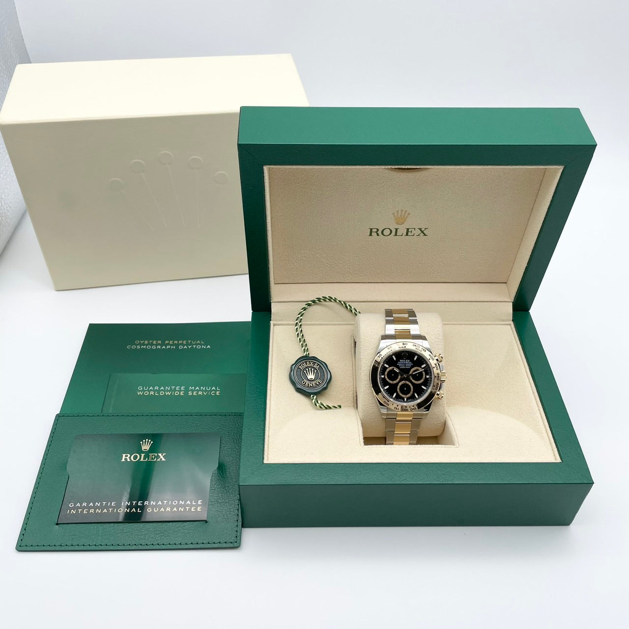 プレオウンド ロレックス デイトナ 126503 ブラック ステンレススチール+ゴールド オイスターブレス 40mm