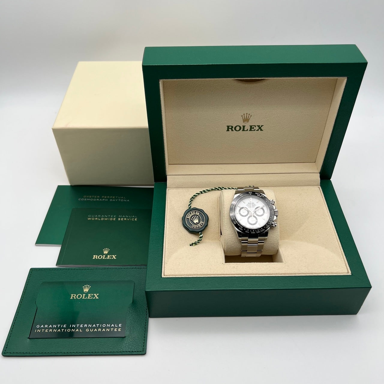 プレオウンド ロレックス デイトナ 116500LN ホワイト オイスターブレスレット 40mm
