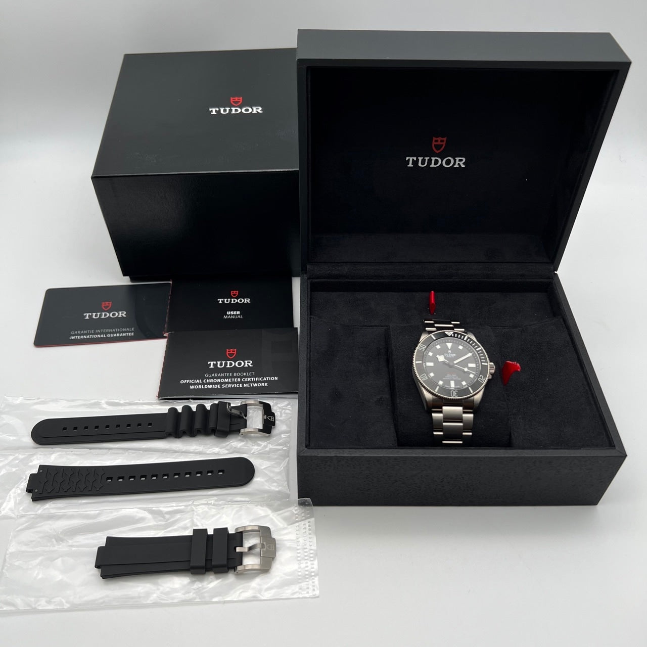 プレオウンド チューダー ペラゴス M25407N-0001 ブラック 39mm