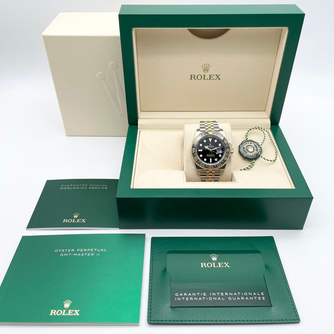 プレオウンド ロレックス GMTマスターII 126713GRNR ブラック 40mm