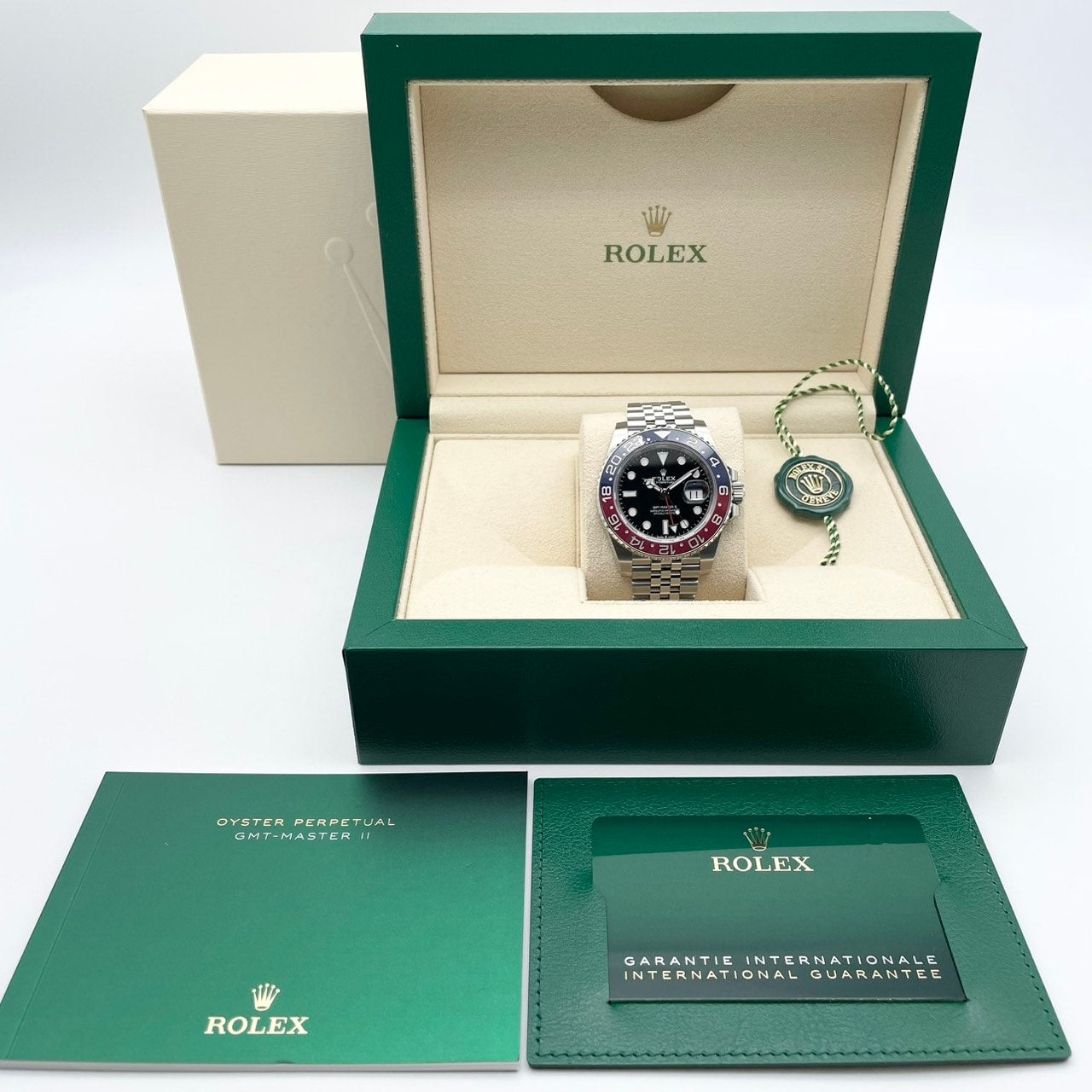롤렉스 GMT 마스터 II 126710Blro Pepsi Jubilee 팔찌 40mm