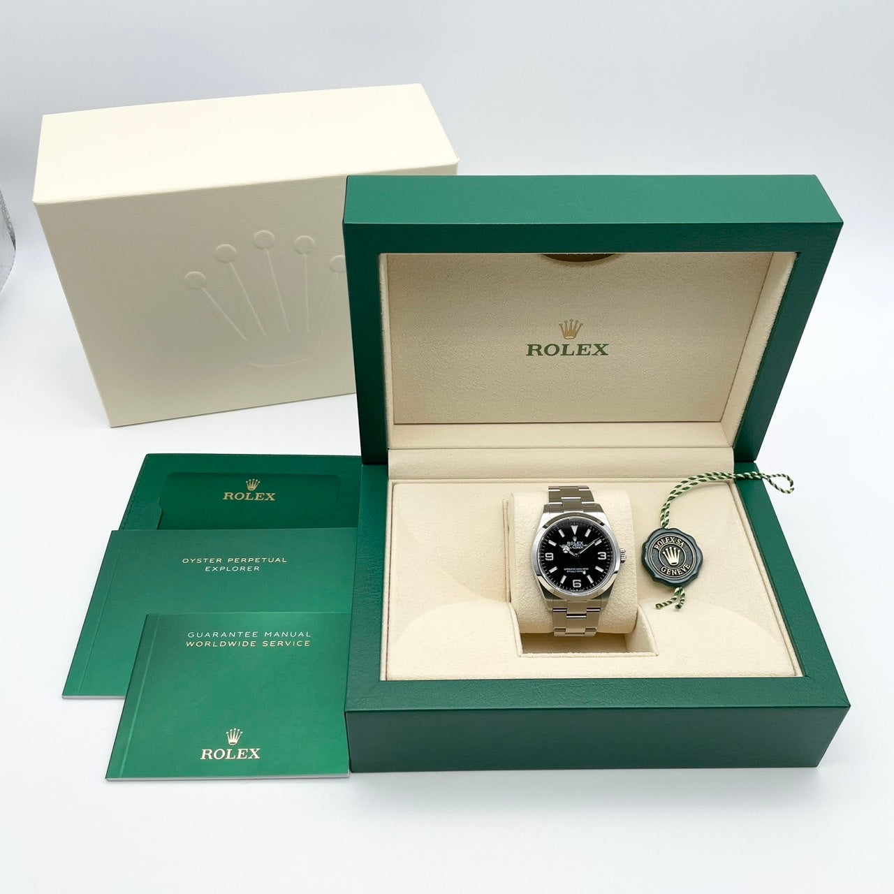 プレオウンド ロレックス エクスプローラーI 124270 ブラック 36mm
