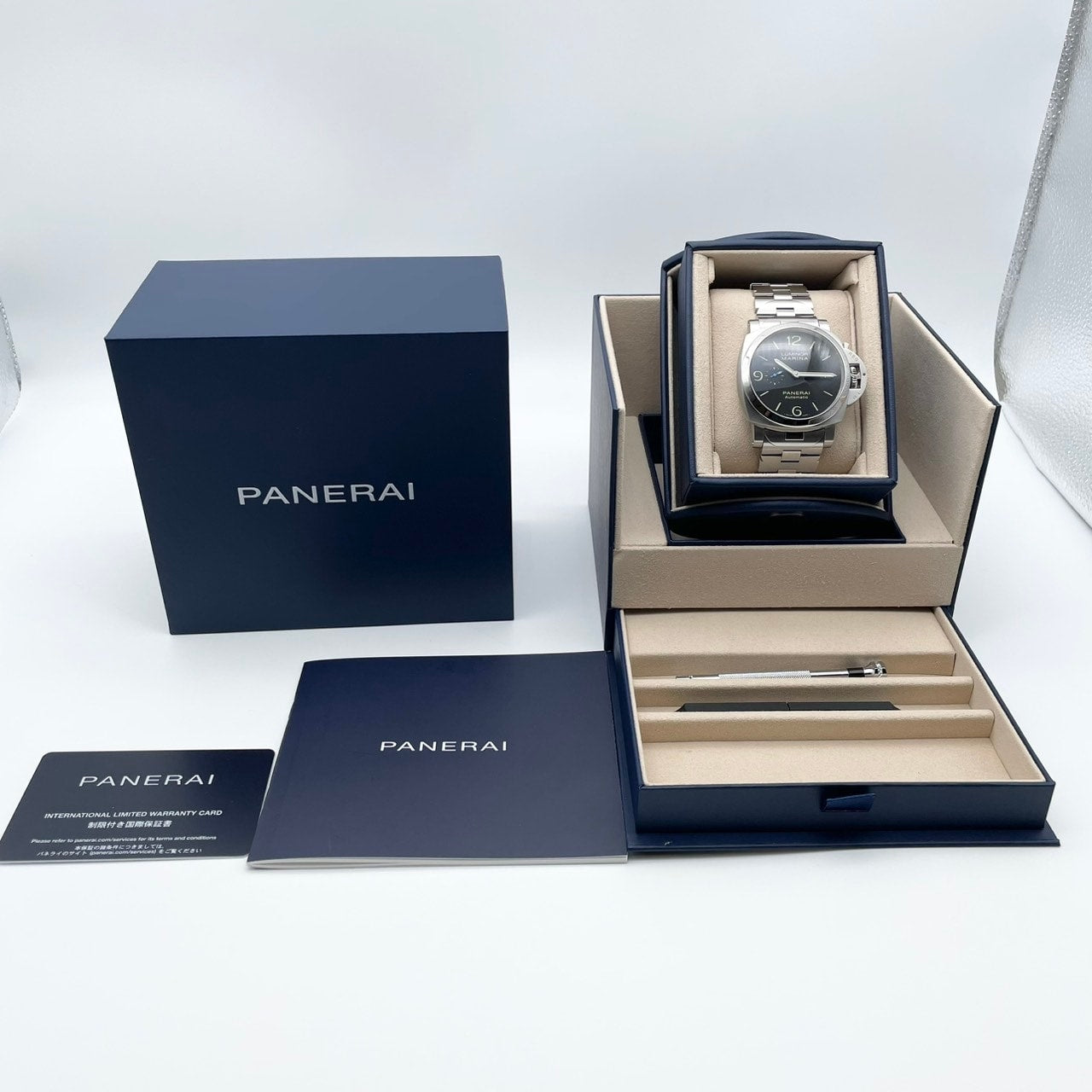 プレオウンド パネライ ルミノール PAM01562 ブラック 44mm