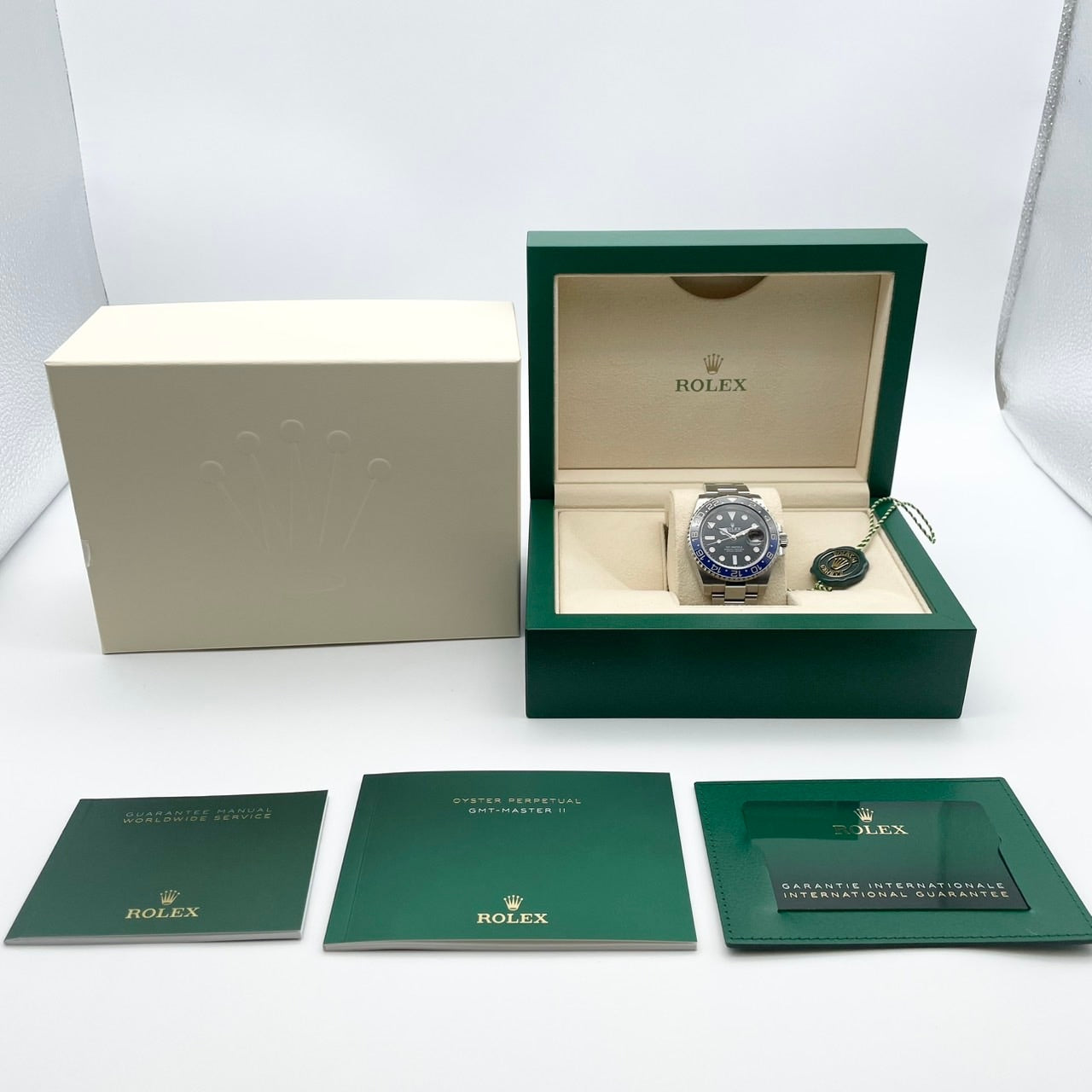 Pre-Owned Rolex GMT Master II 126710BLNR Batman Oyster Bracelet 40mm